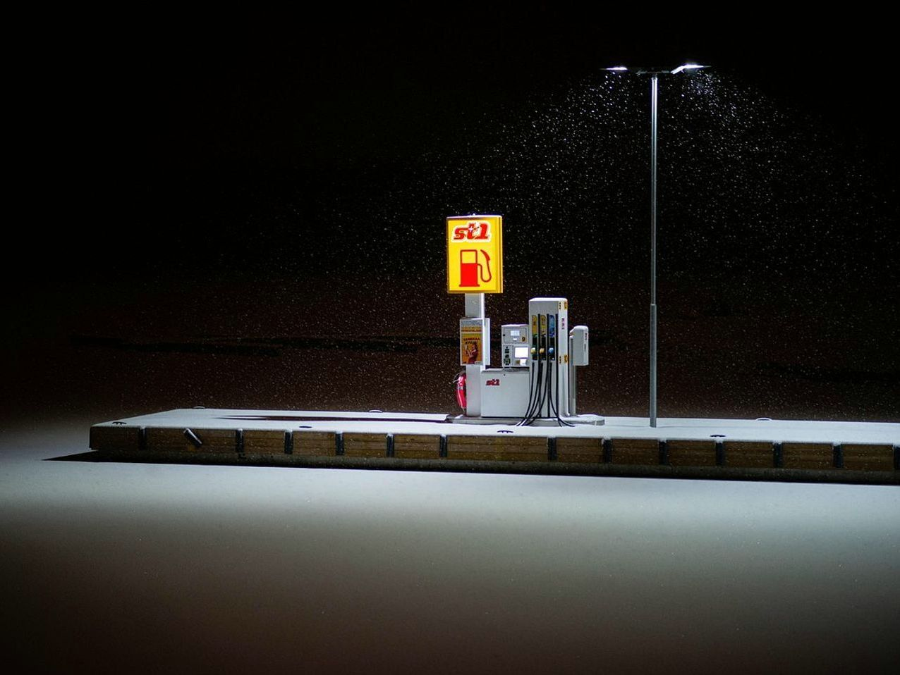 A long water stop